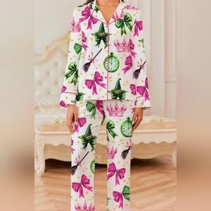 XL Wicked Coquette Adult Satin Pajamas